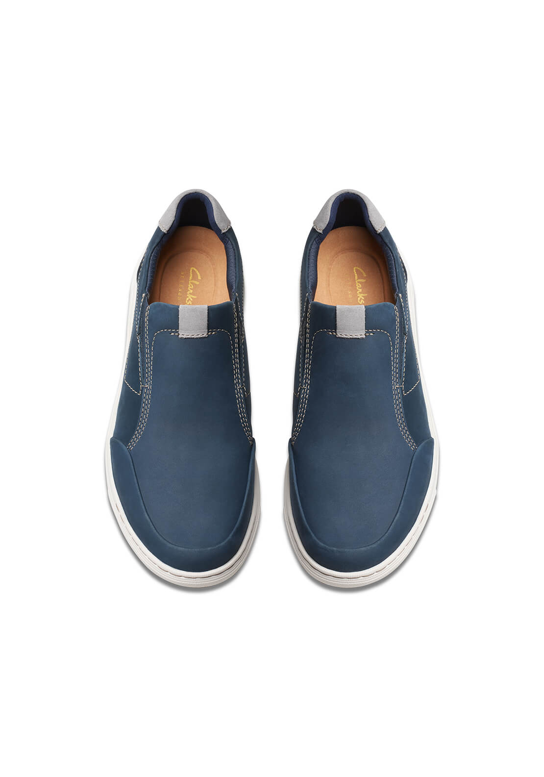 Clarks Mapstone Step Shoe - Navy 7 Shaws Department Stores