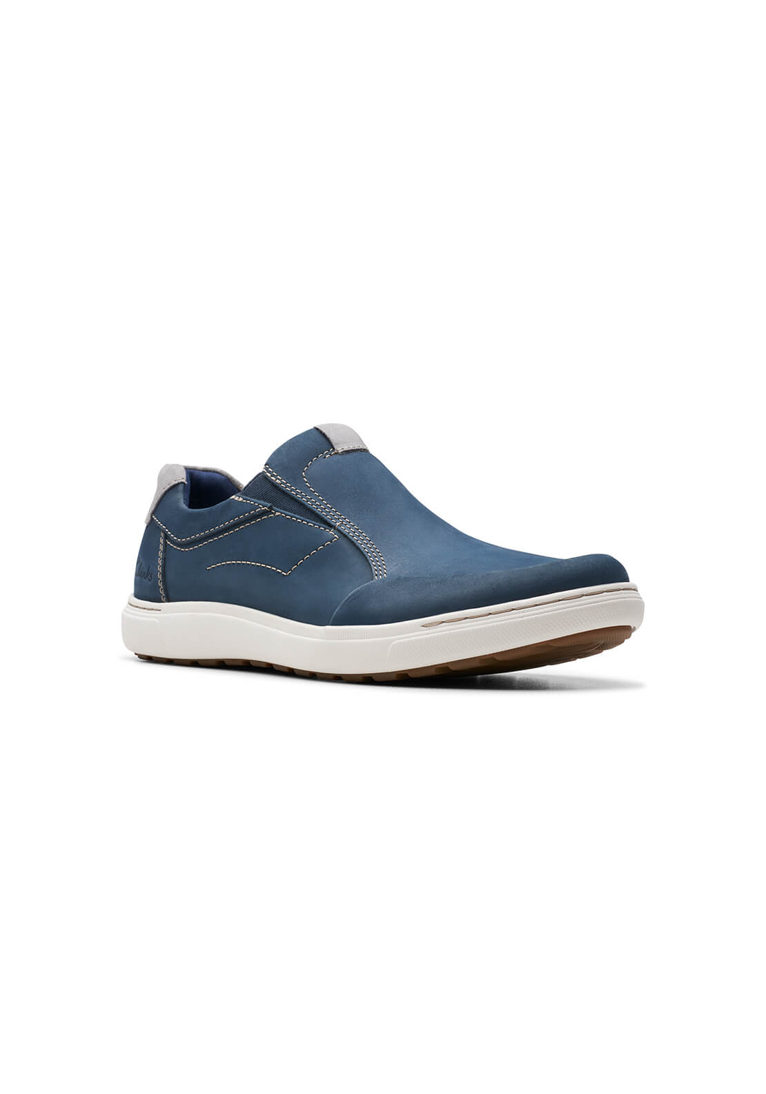 Clarks Mapstone Step Shoe - Navy 5 Shaws Department Stores