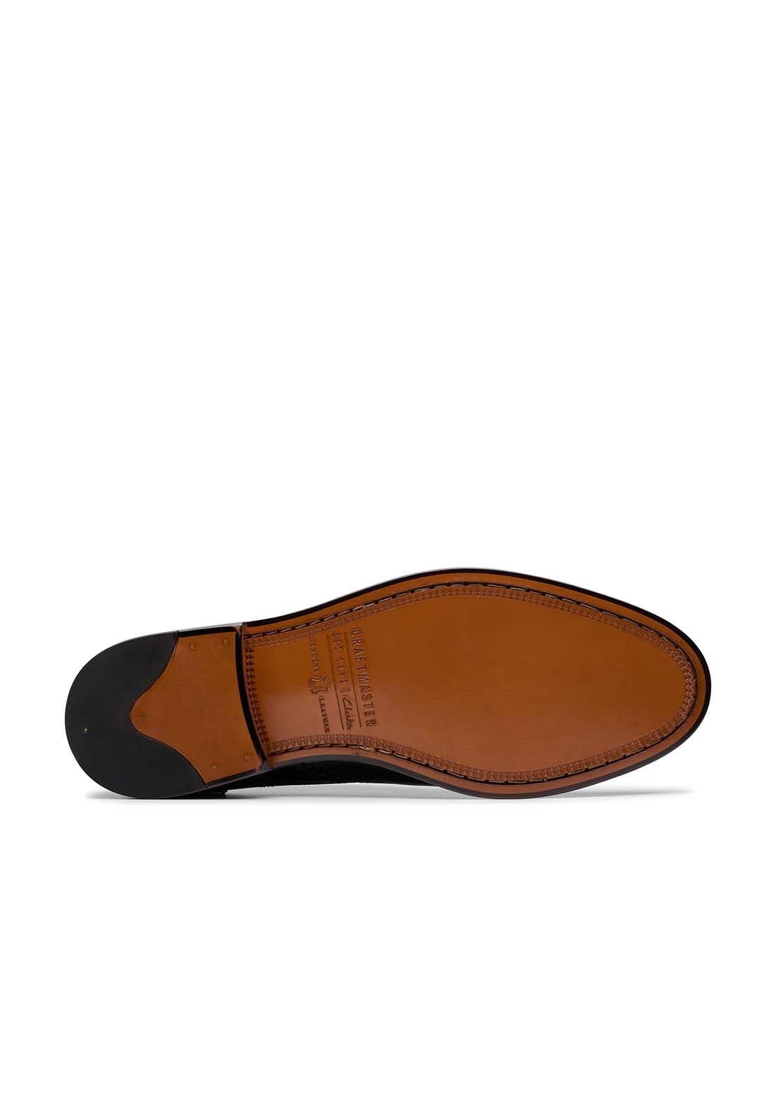Clarks Craftjames Tip Formal Shoe - Black 7 Shaws Department Stores