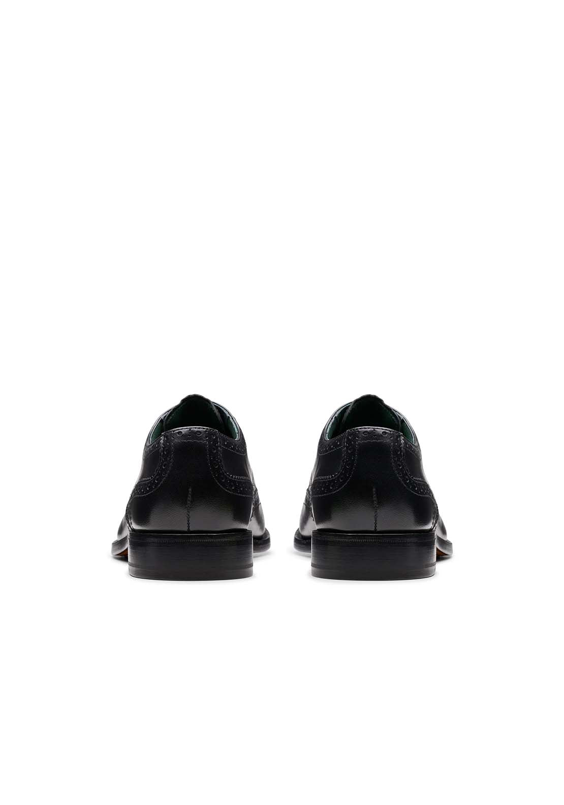 Clarks Craftjames Tip Formal Shoe - Black 4 Shaws Department Stores