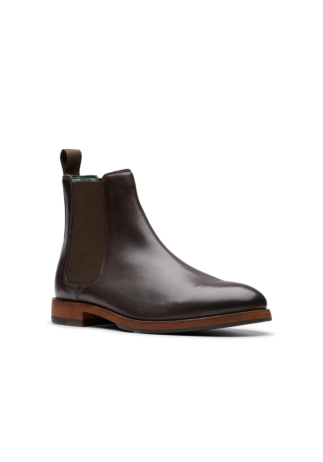 Clarks Craftjames Top Formal Shoe - Brown 2 Shaws Department Stores