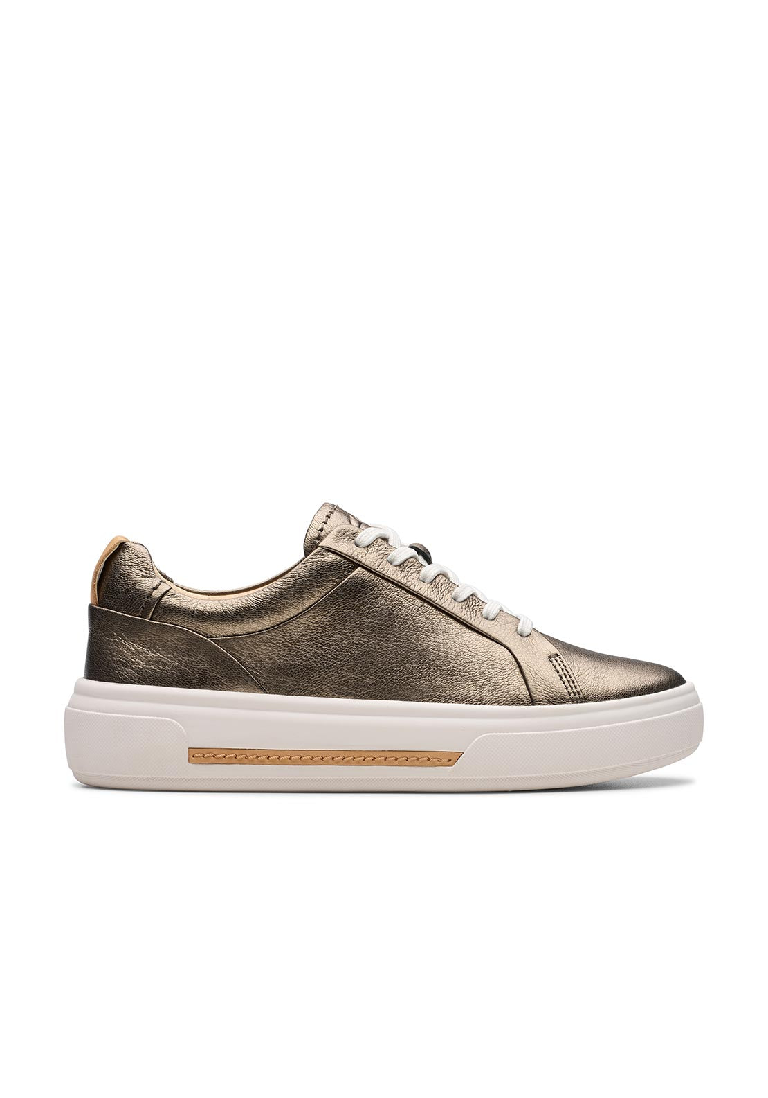 Clarks Hollyhock Walk Trainer - Metallic 6 Shaws Department Stores