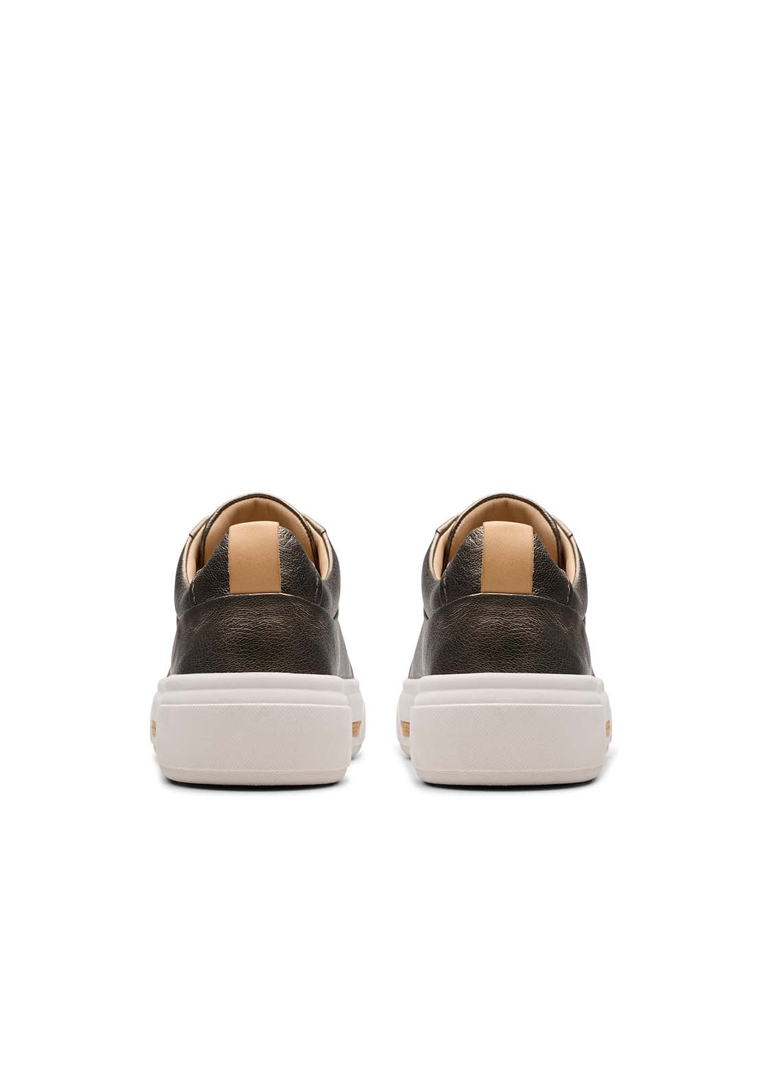 Clarks Hollyhock Walk Trainer - Metallic 4 Shaws Department Stores