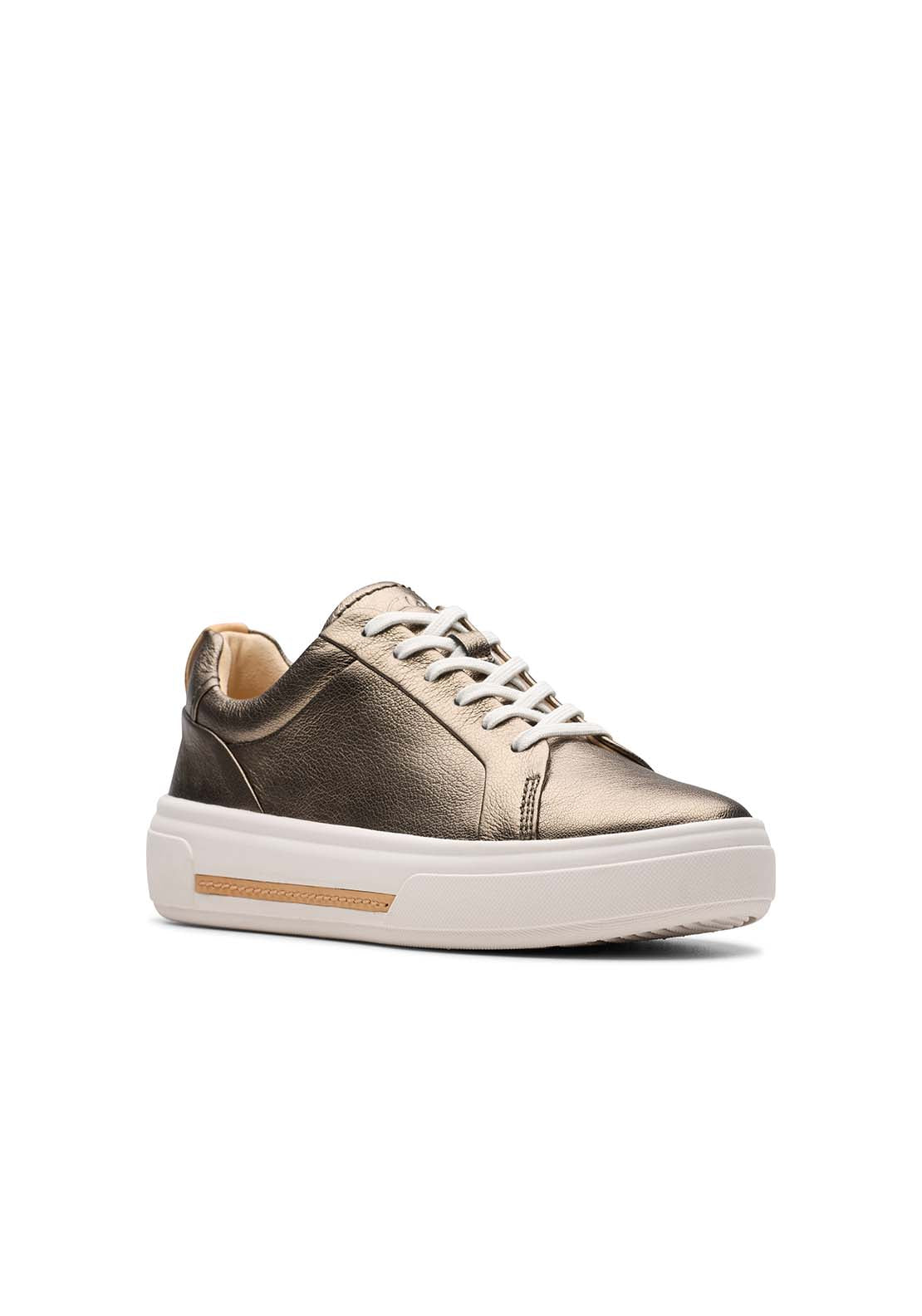 Clarks Hollyhock Walk Trainer - Metallic 2 Shaws Department Stores
