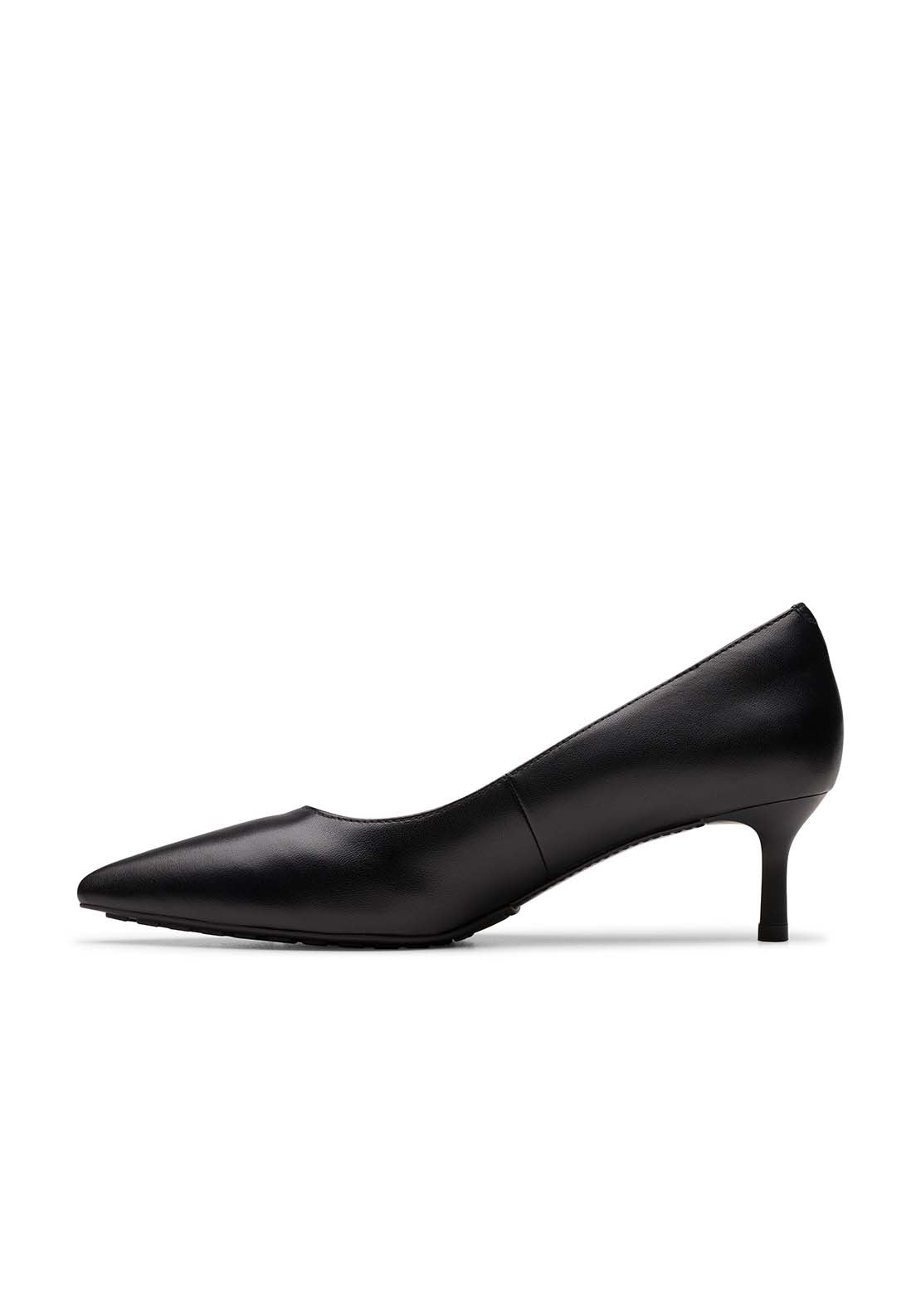 Clarks Adela Court Shoe - Black 5 Shaws Department Stores
