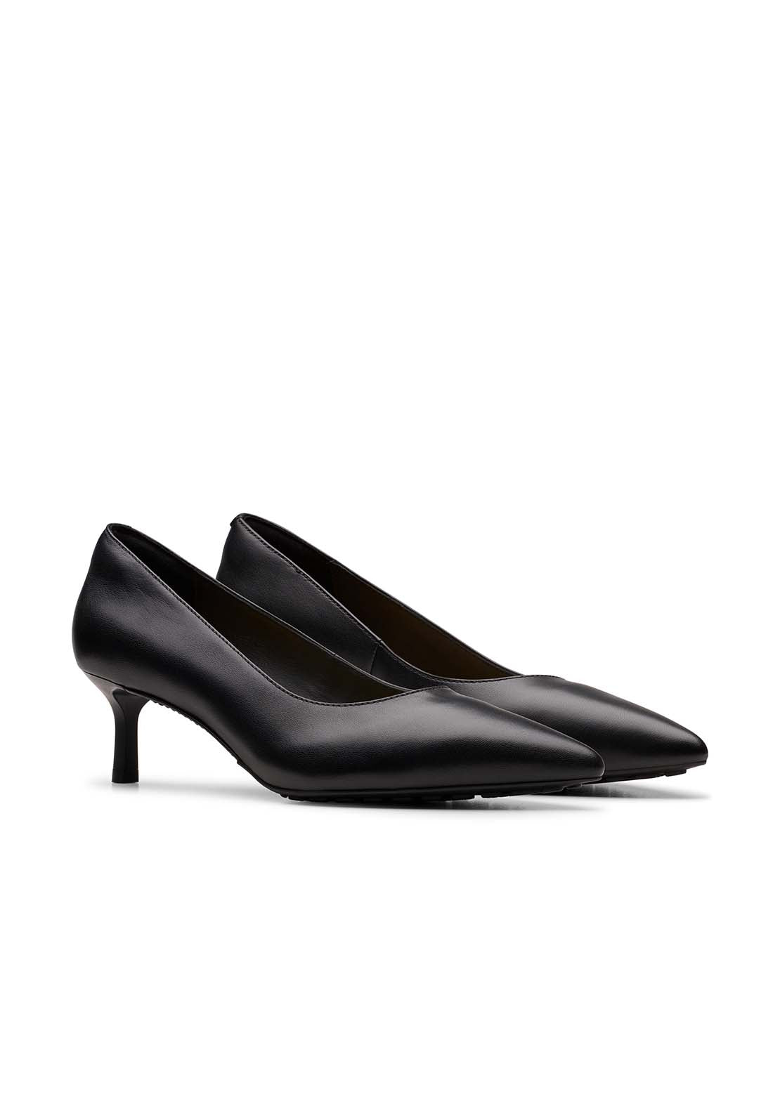 Clarks Adela Court Shoe - Black 1 Shaws Department Stores