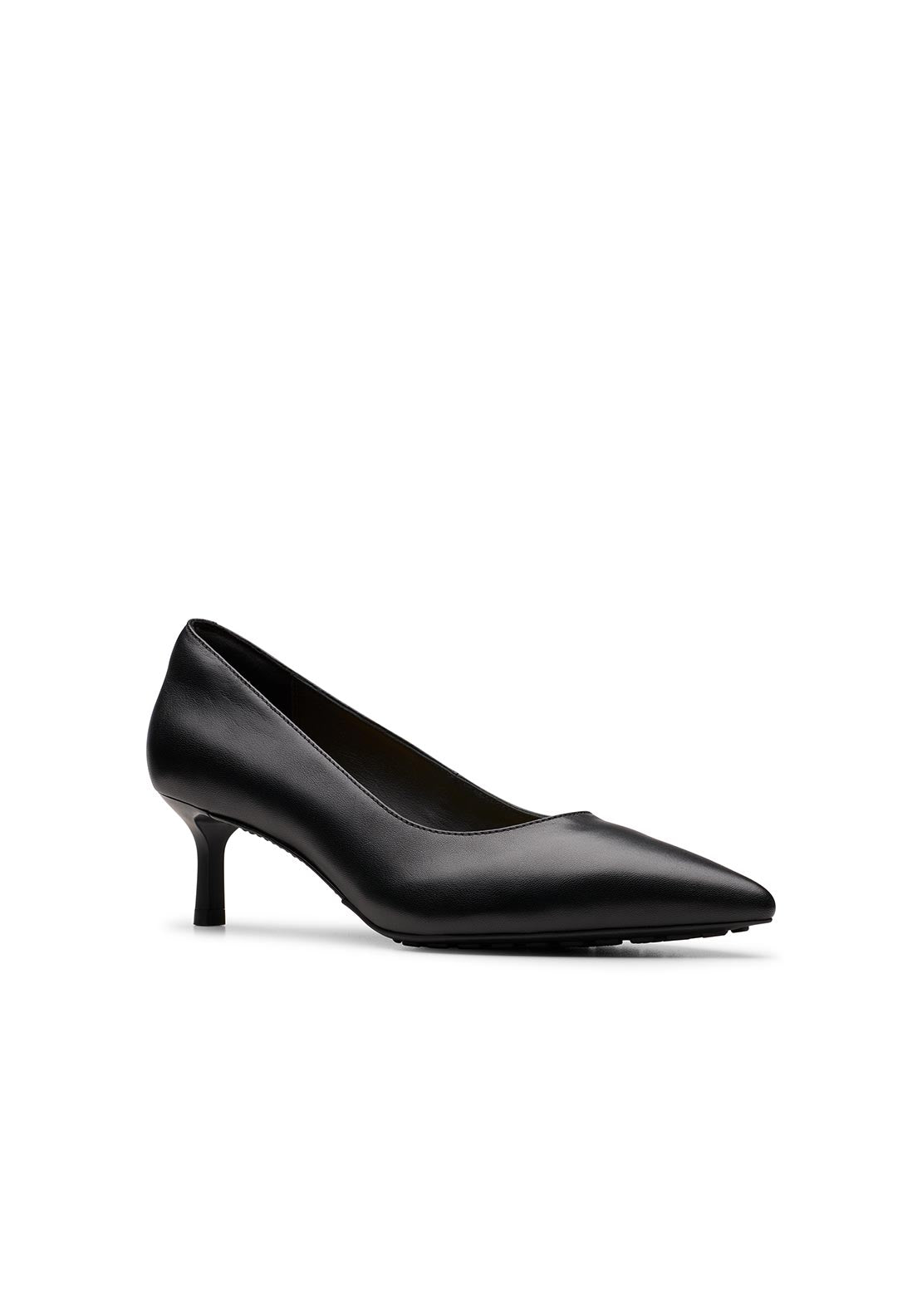 Clarks Adela Court Shoe - Black 2 Shaws Department Stores