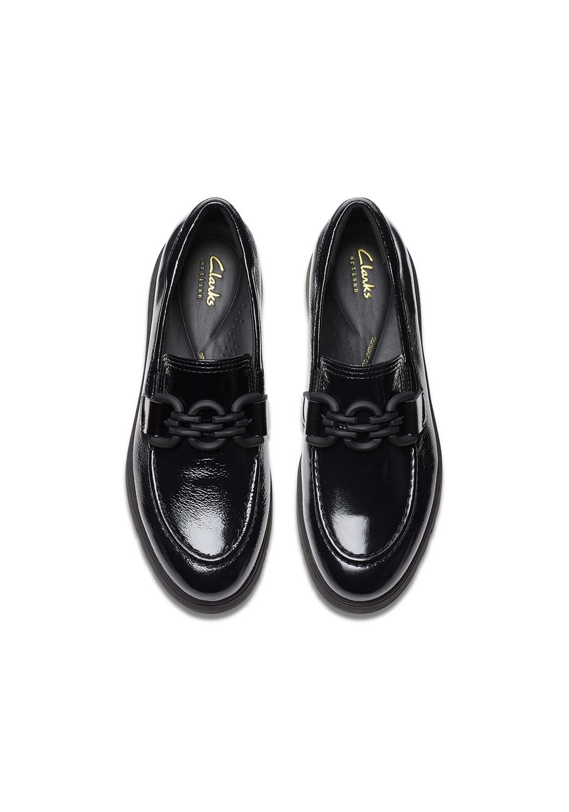 Clarks Loriini Izzy Shoe - Black 4 Shaws Department Stores