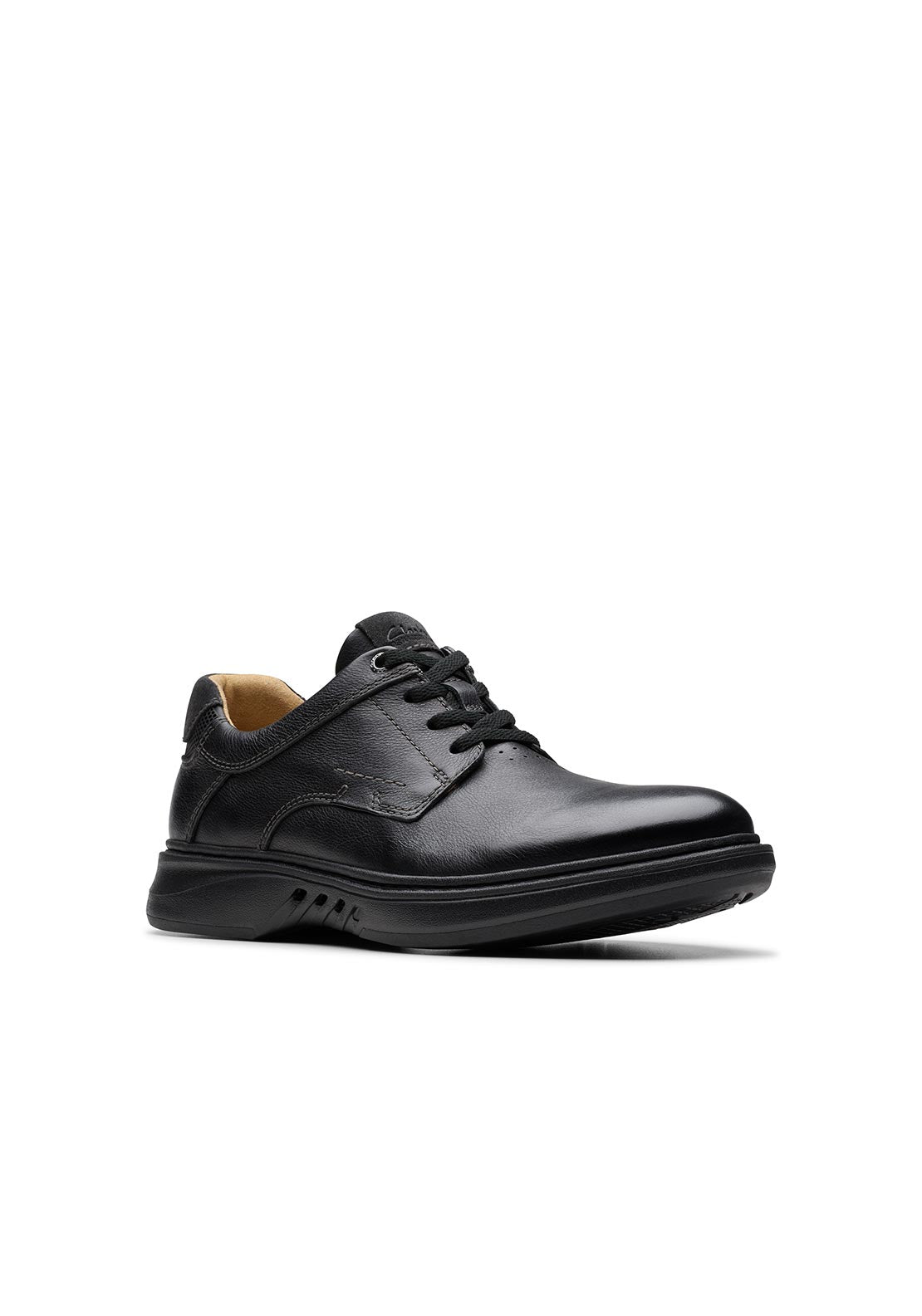 Clarks Un Briley Pace Shoe - Black 2 Shaws Department Stores