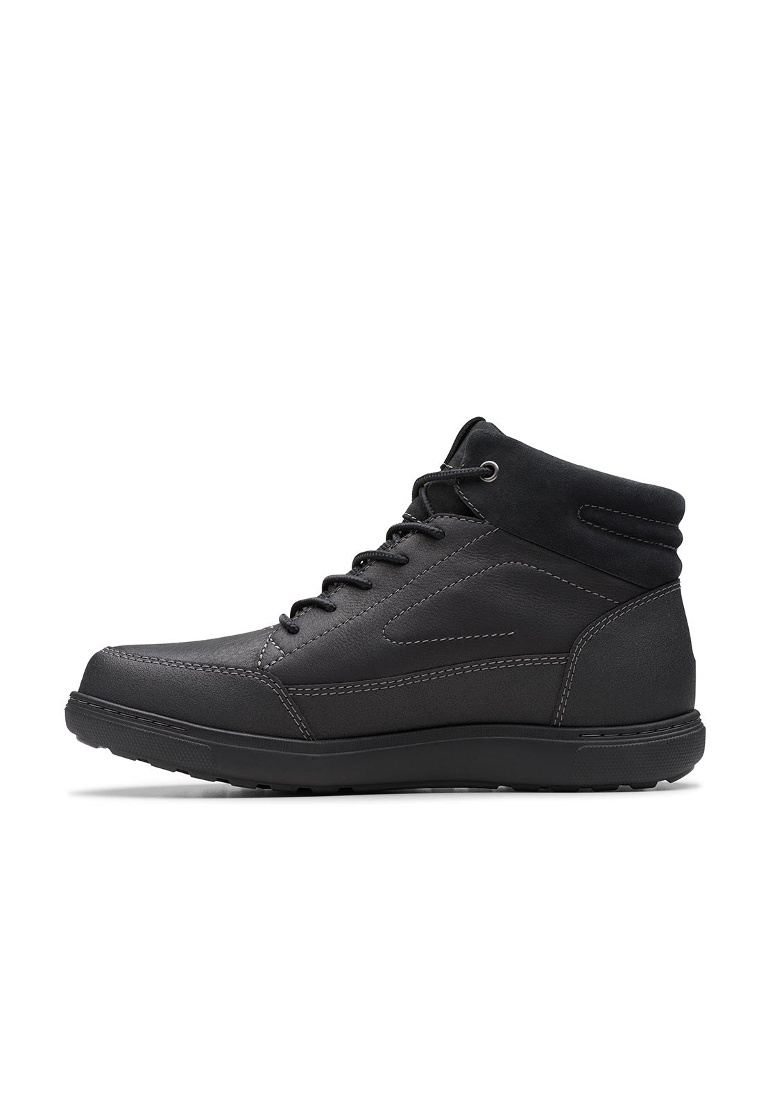Clarks Mapstone Higtx Boot - Black 4 Shaws Department Stores