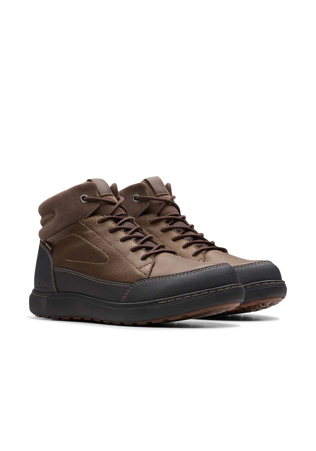 Clarks Mapstone Higtx Boot - Brown 1 Shaws Department Stores