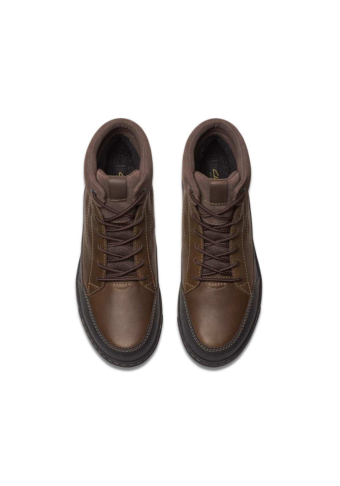 Clarks Mapstone Higtx Boot - Brown 3 Shaws Department Stores