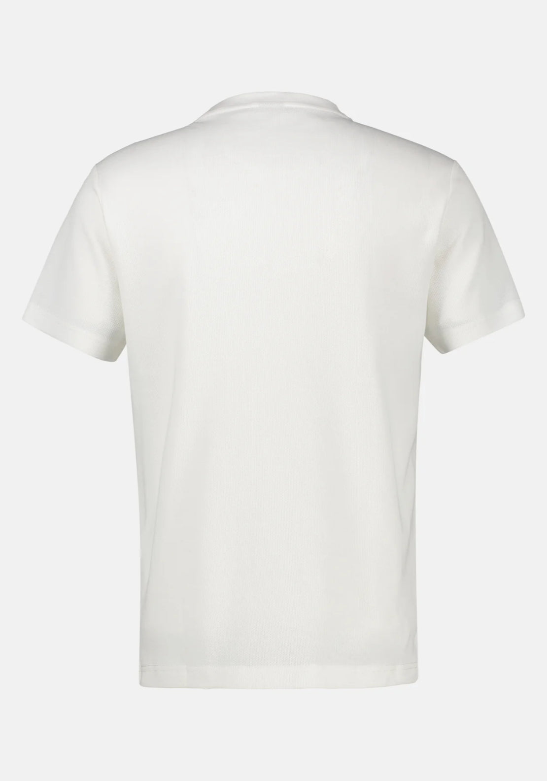 Lerros 100% Cotton Waffle Texture T-Shirt - White 7 Shaws Department Stores