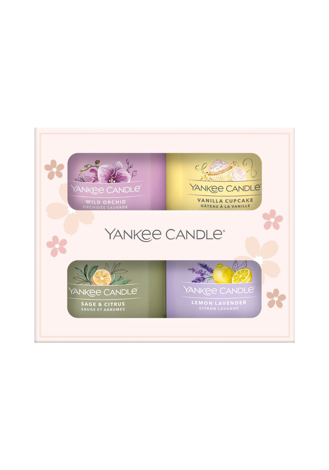 Yankee Candle 4 Mini Filled Votives Gift Set - Multi 1 Shaws Department Stores