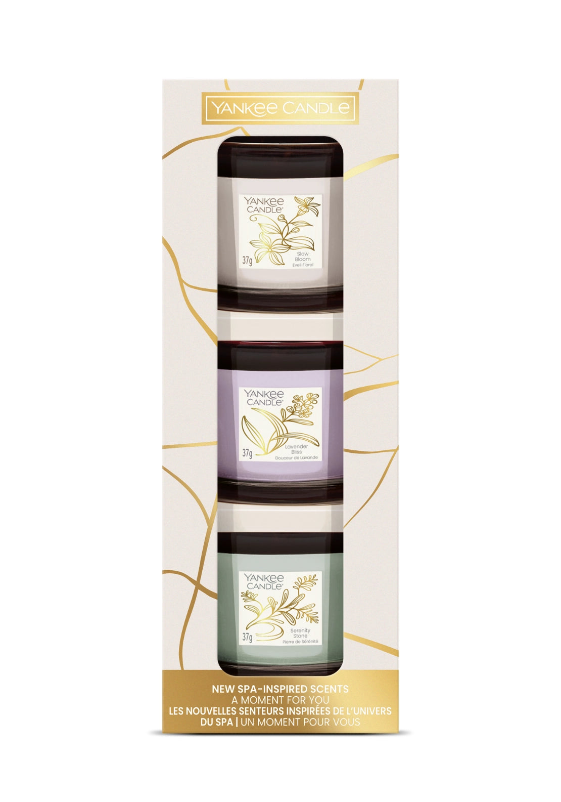 Little Luxuries 3 Mini Filled Votives Set - Multi