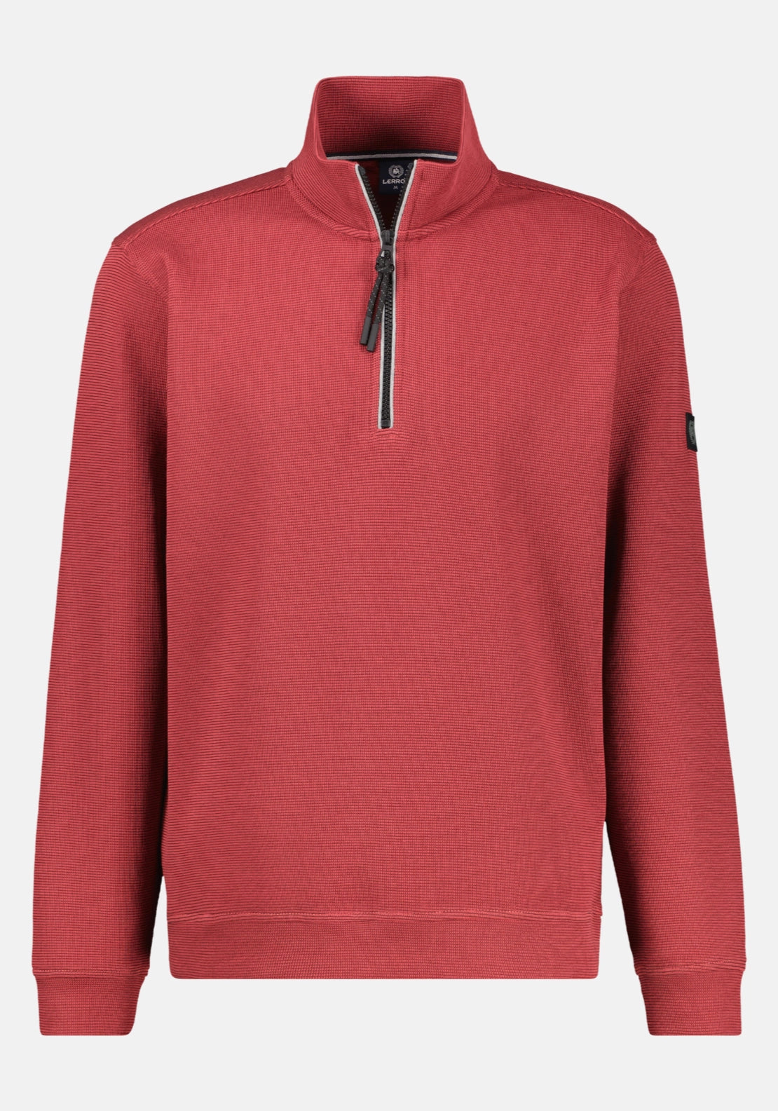 1/4 Zip Sweatshirt - Muted Red