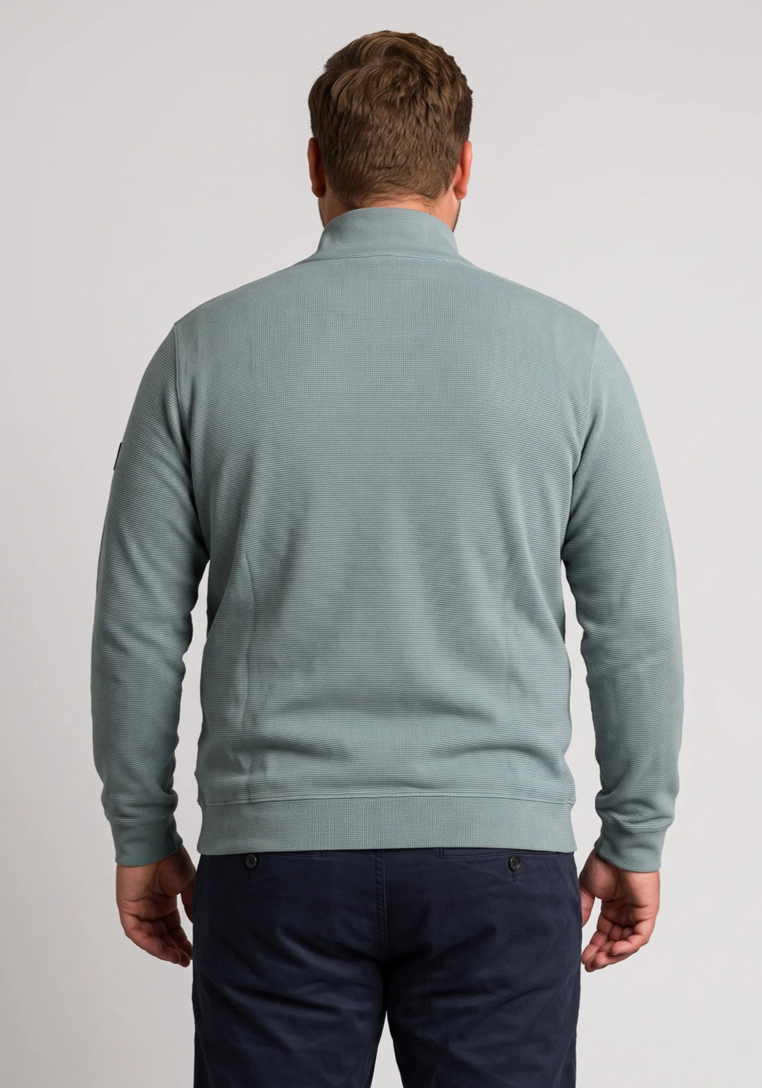 1/4 Zip Sweatshirt - Blue