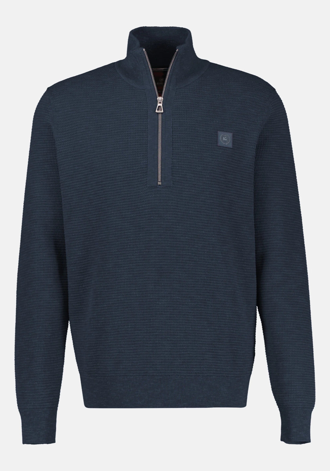 1/4 Zip Knit Sweater - Classic Navy