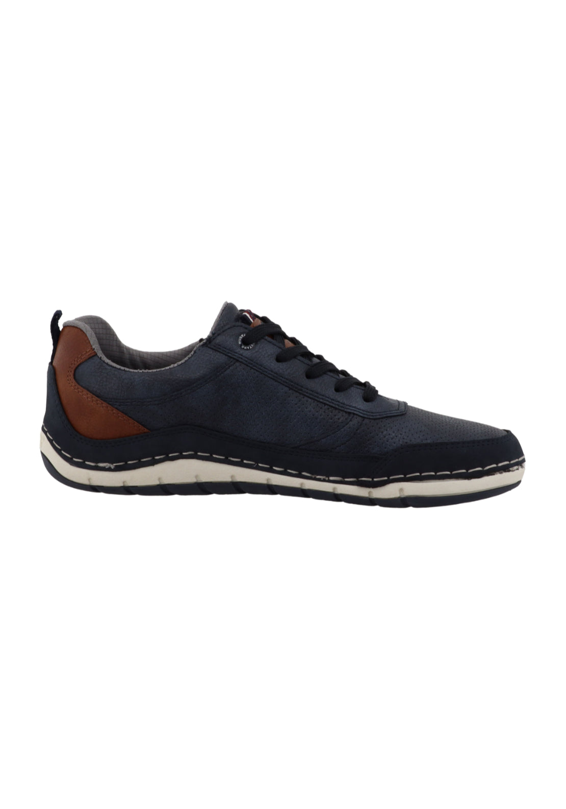 Mustang Low Unit Trainer - Navy 2 Shaws Department Stores