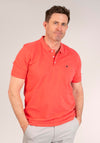 Niels Short-sleeve Polo Pink Coral