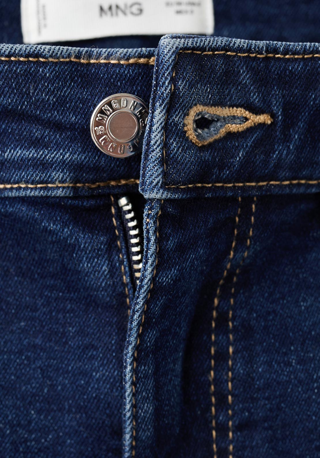 Mango Sienna Mid Rise Flared Cropped Jeans - Blue 8 Shaws Department Stores
