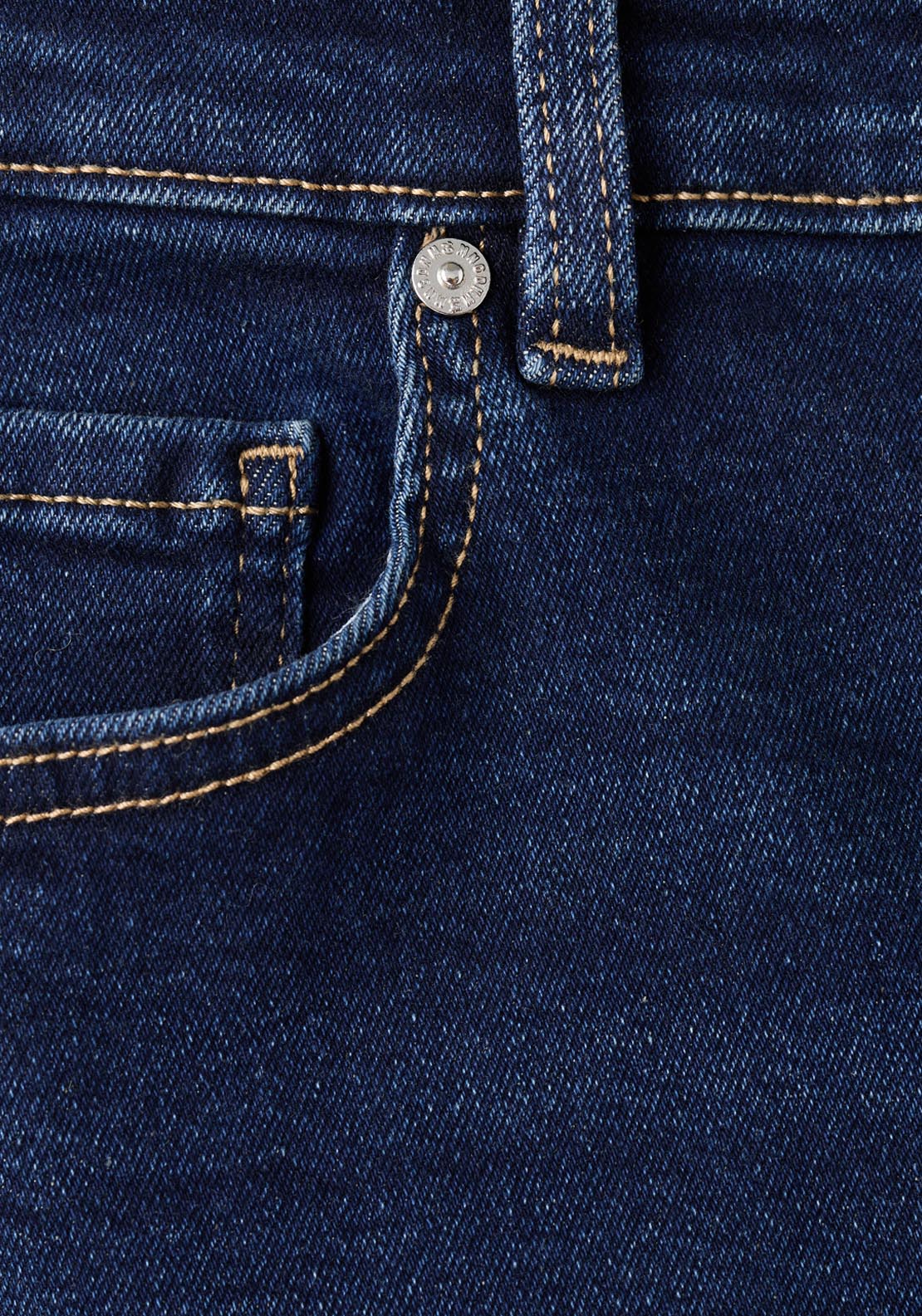 Mango Sienna Mid Rise Flared Cropped Jeans - Blue 9 Shaws Department Stores