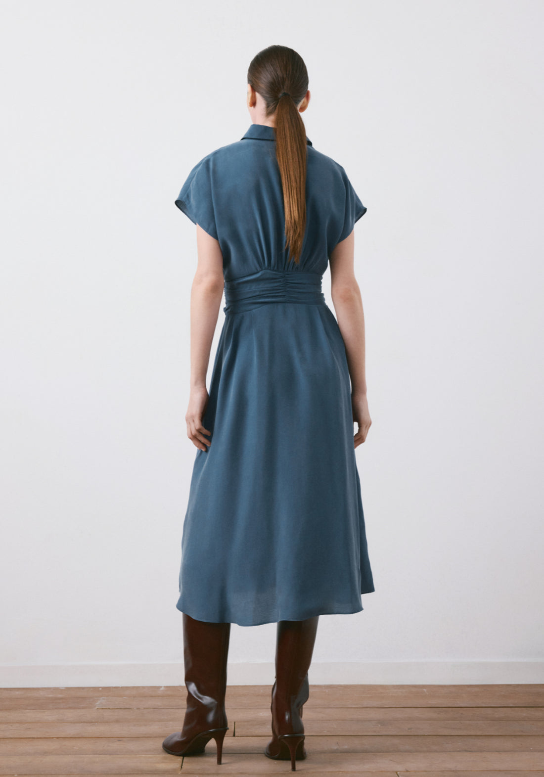 Belted Shirt Dress