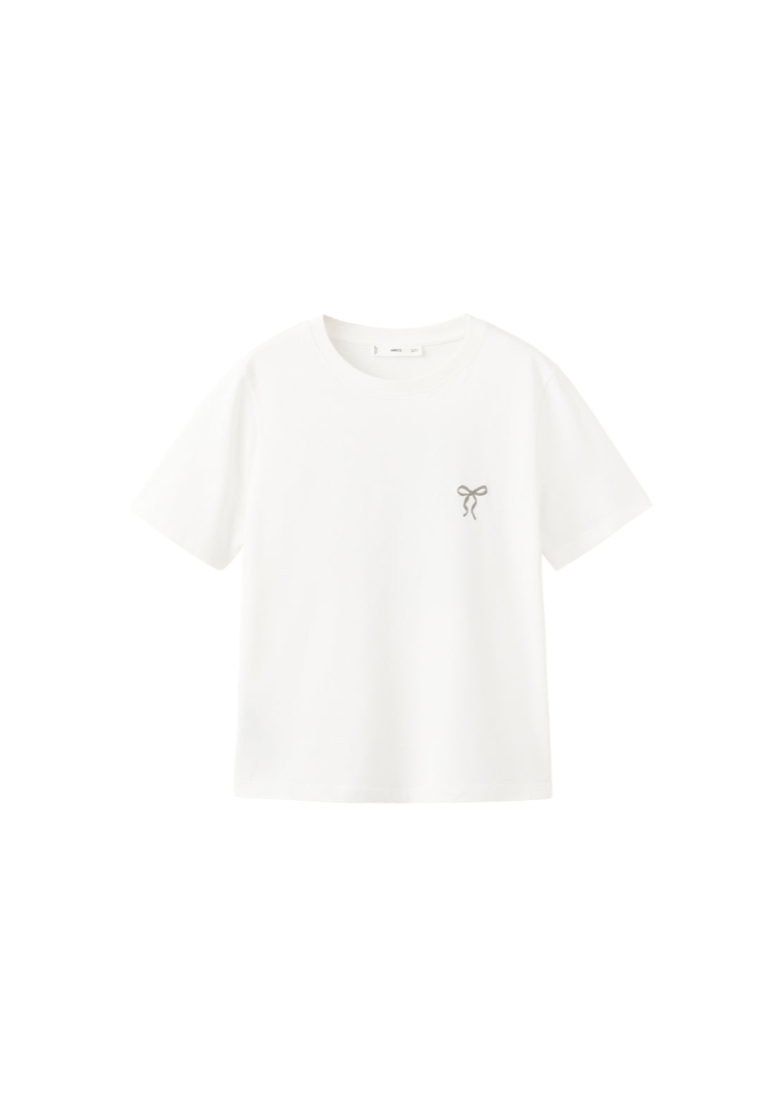 Mango Rin Short Sleeve Printed T-Shirt - White 7 Shaws Department Stores