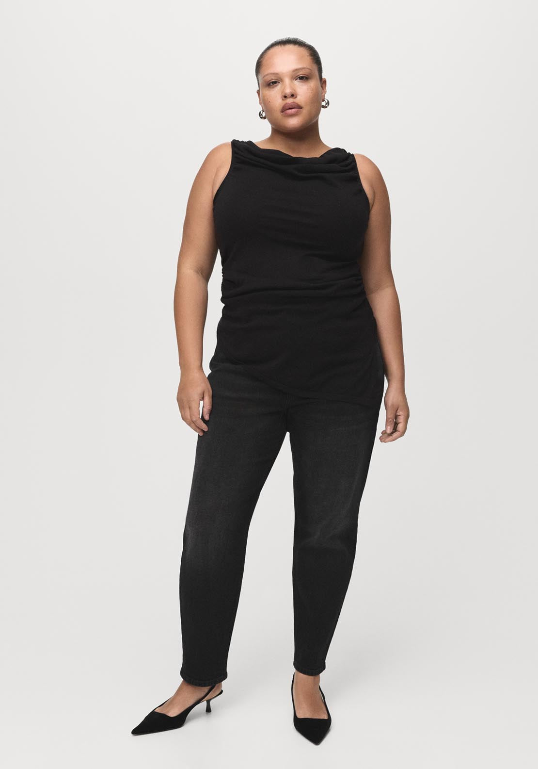 Newmom Comfort High Rise Jeans - Grey