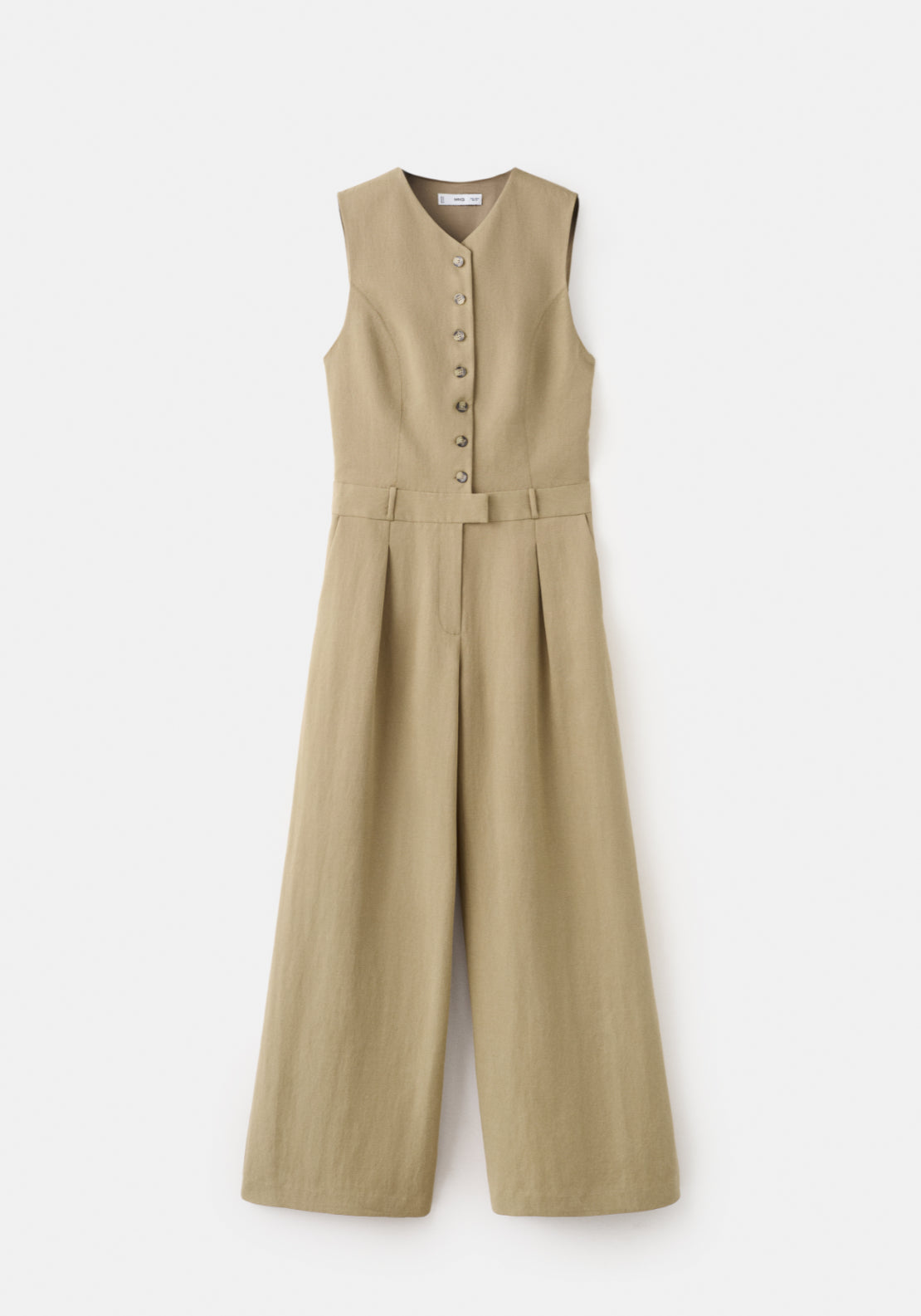 Lyocell Combined Jumpsuit - Green