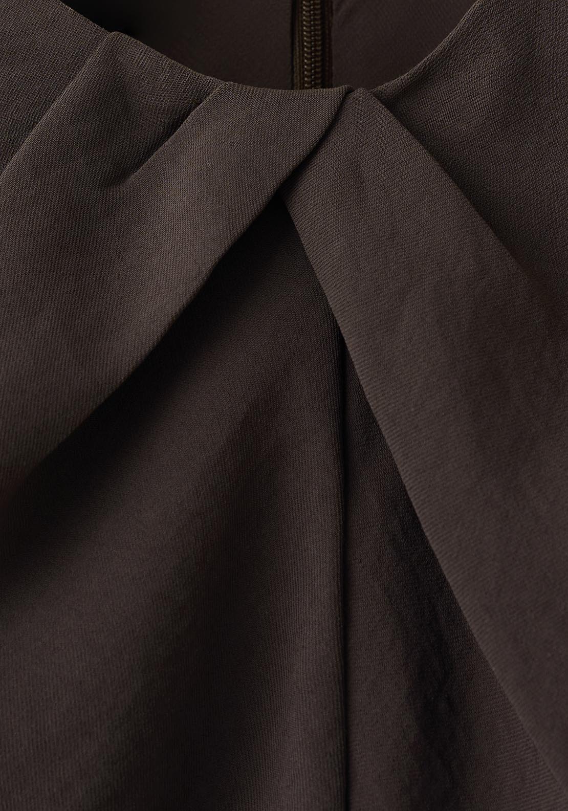 Belted Jumpsuit - Brown