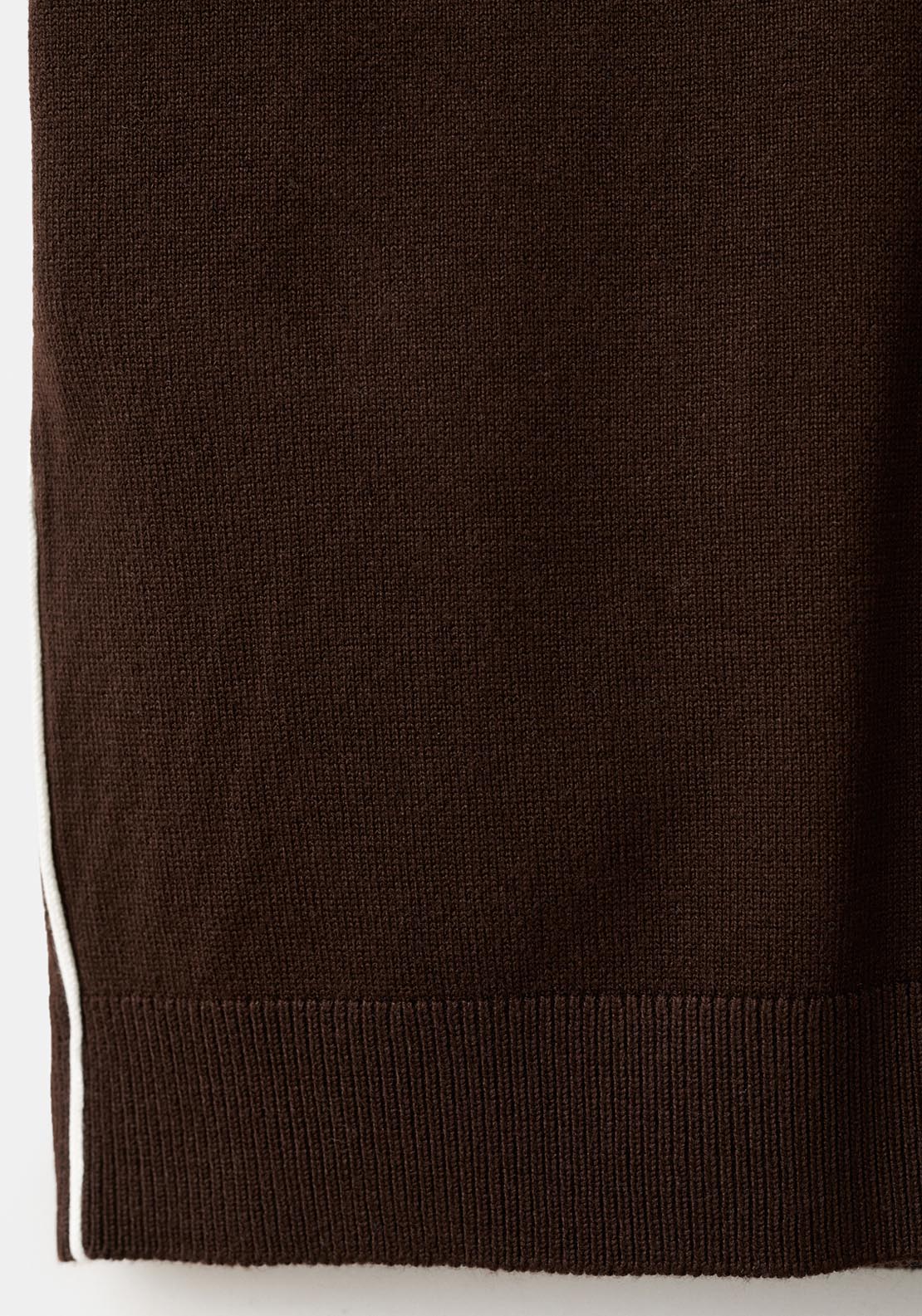 Contrasting Stripes Sweater - Brown