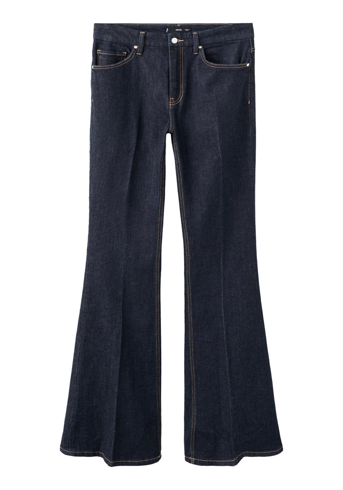 Violet Flared High Rise Jeans - Blue