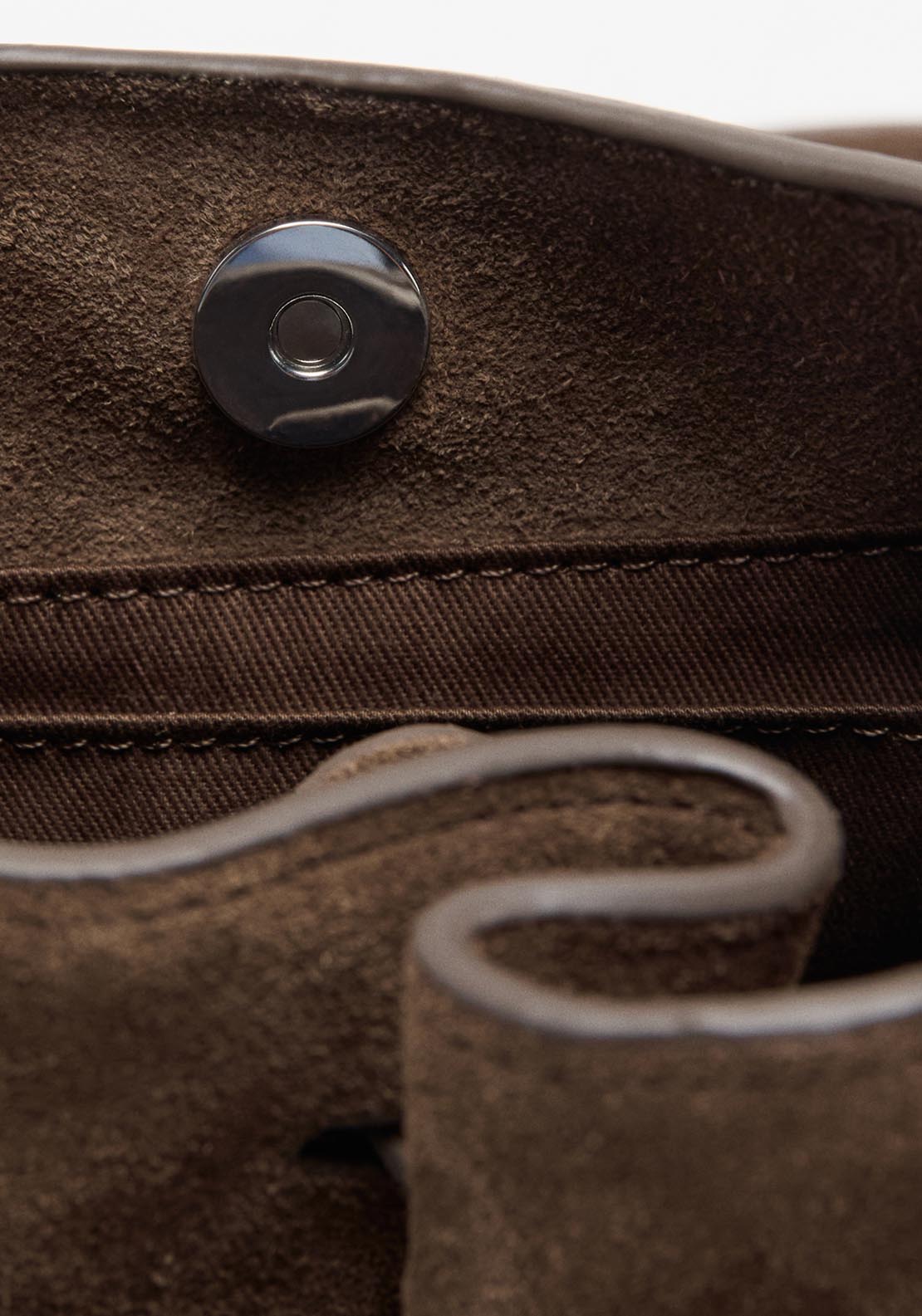 Mango Suede Crossbody Bag - Brown 4 Shaws Department Stores