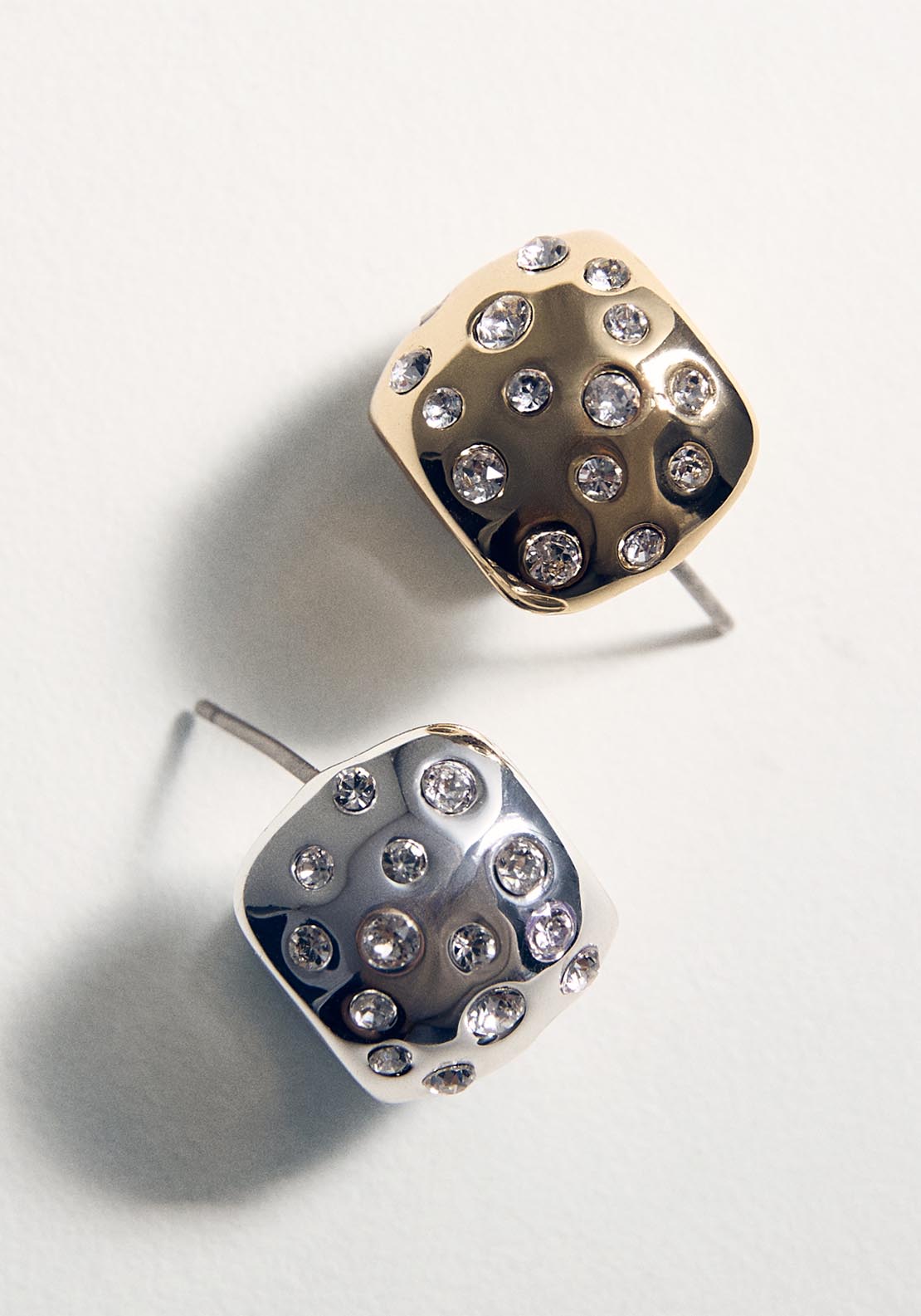 Combined Earring Set - Gold