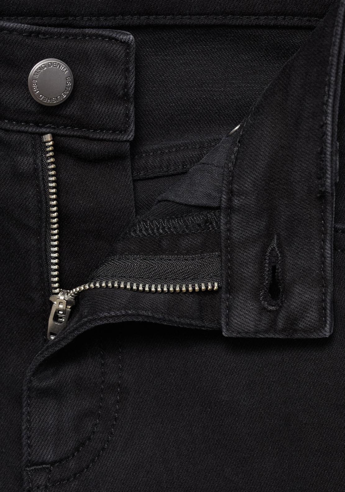 Mid Rise Skinny Jeans - Grey