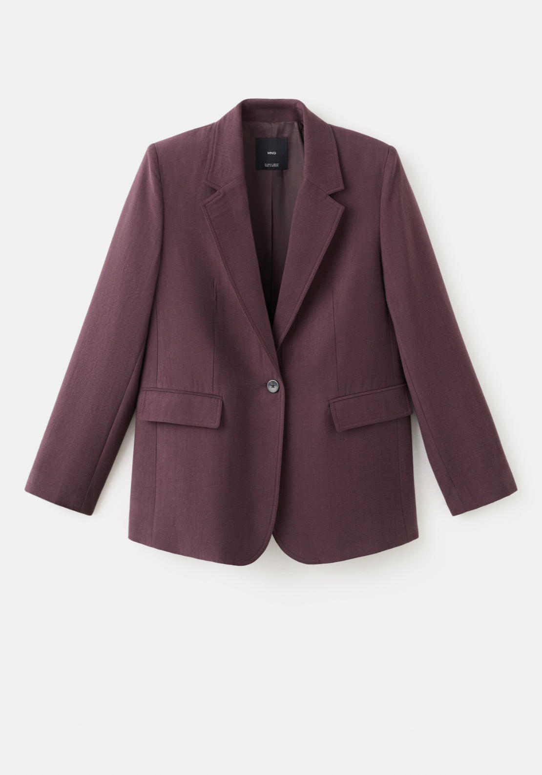 Lyocell Suit Blazer - Purple