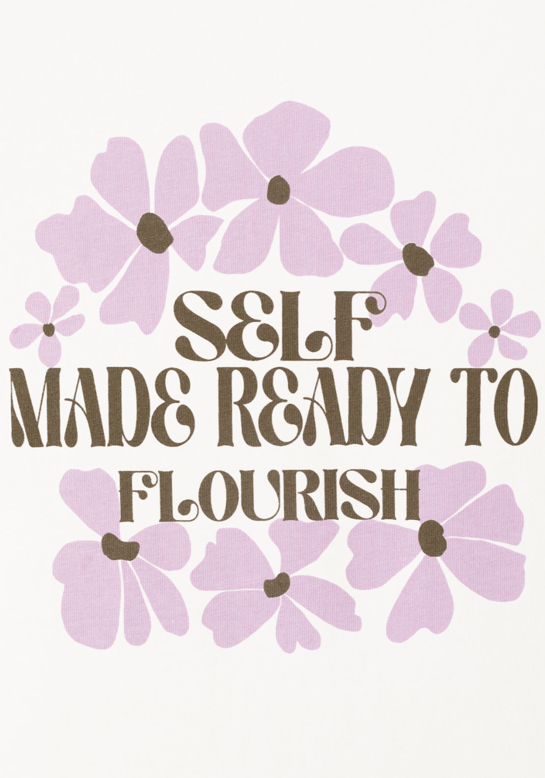 Printed Cotton Blend T-Shirt - Purple