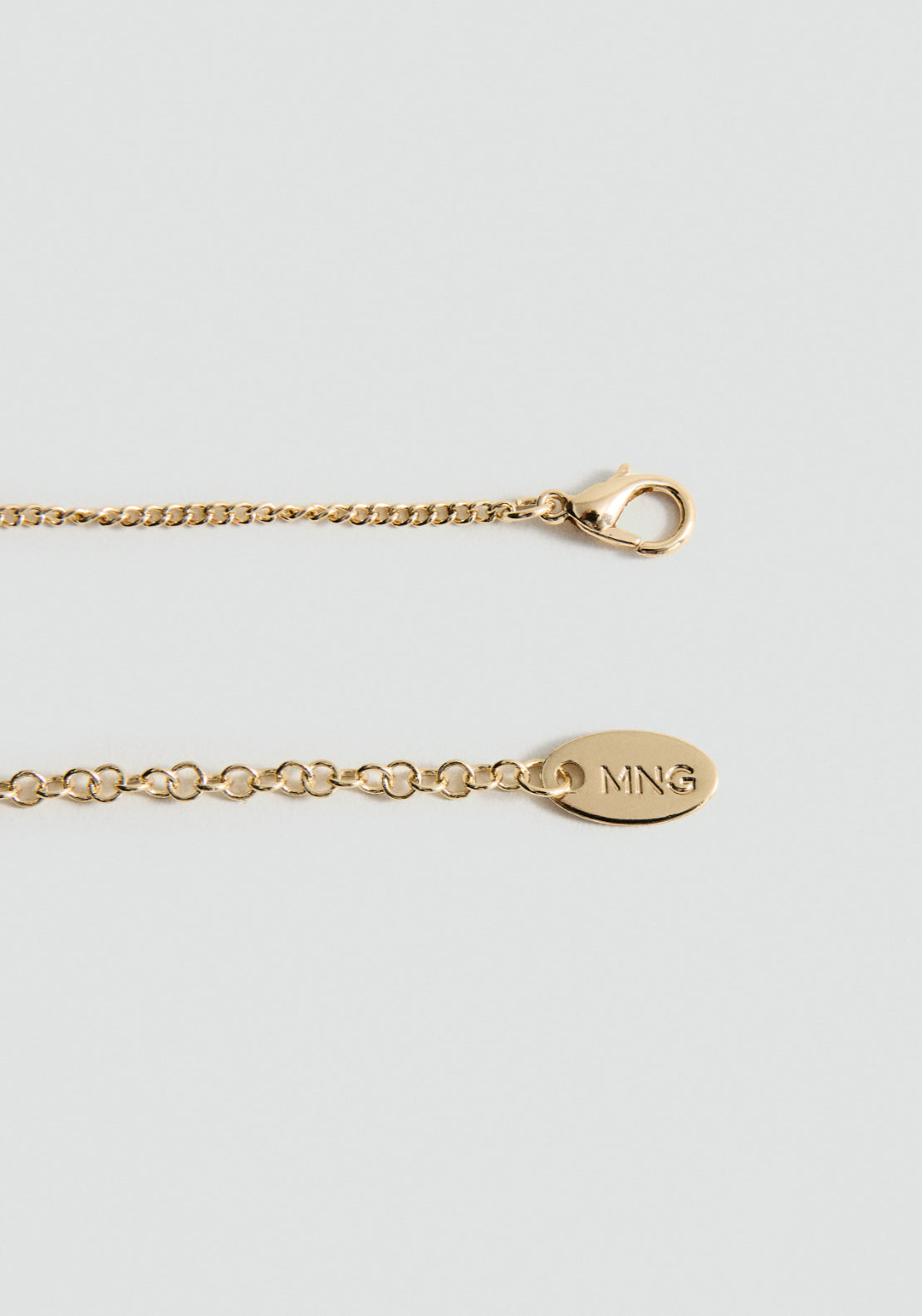 Combined Bead Necklace Set - Gold