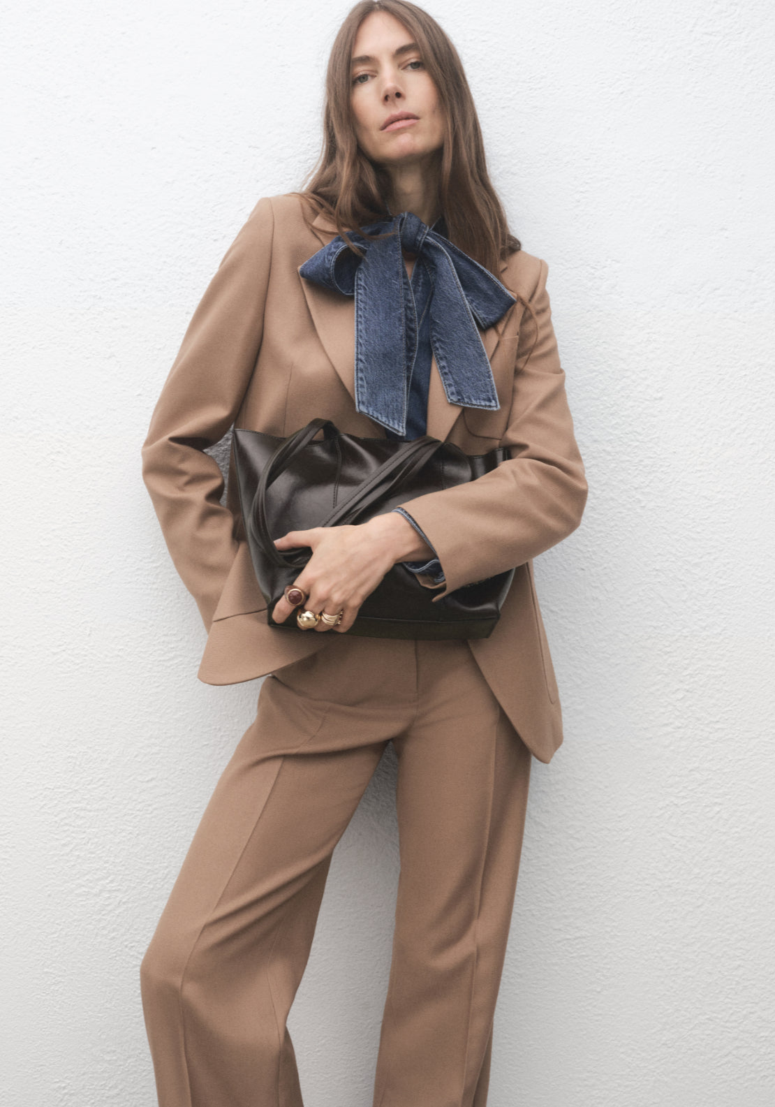 Medium Shopper Bag - Brown