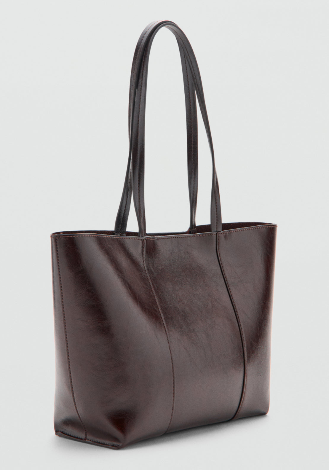 Medium Shopper Bag - Brown