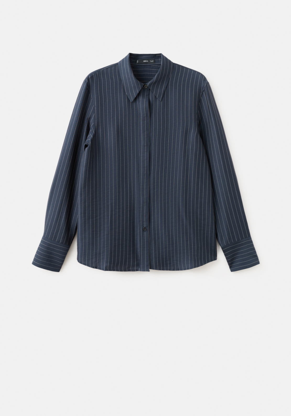 Pinstripe Shirt - Blue