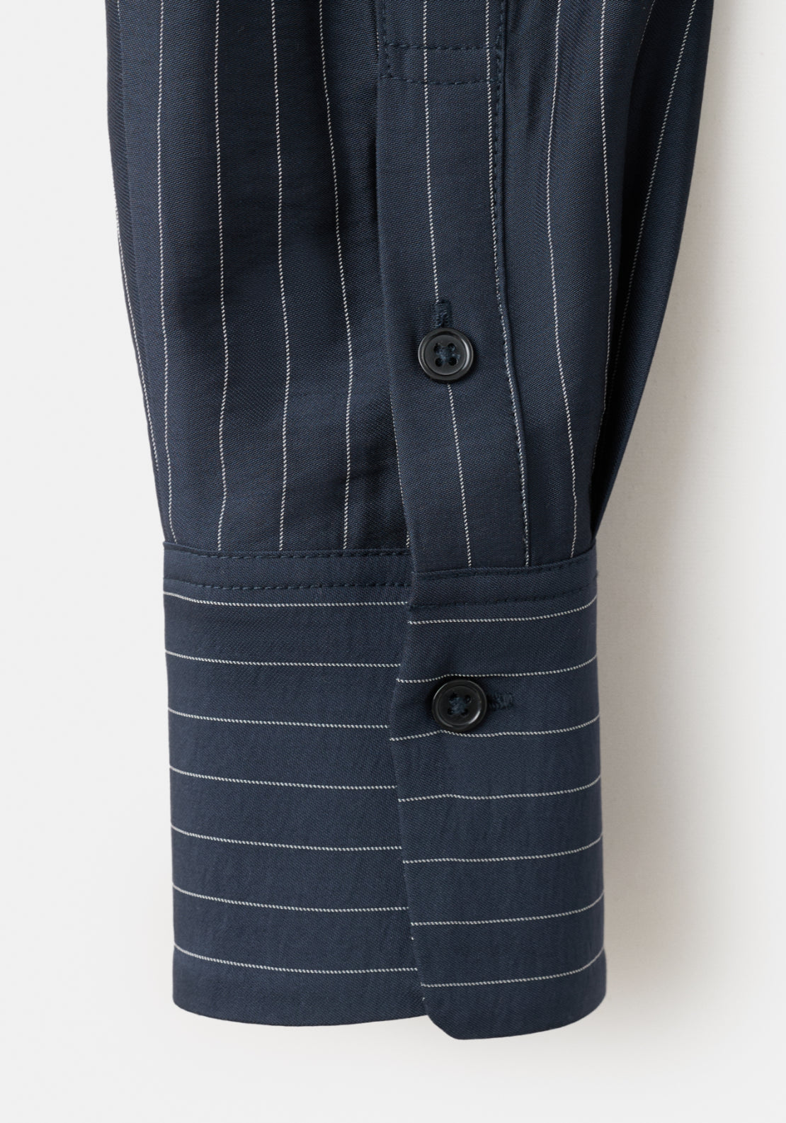 Pinstripe Shirt - Blue