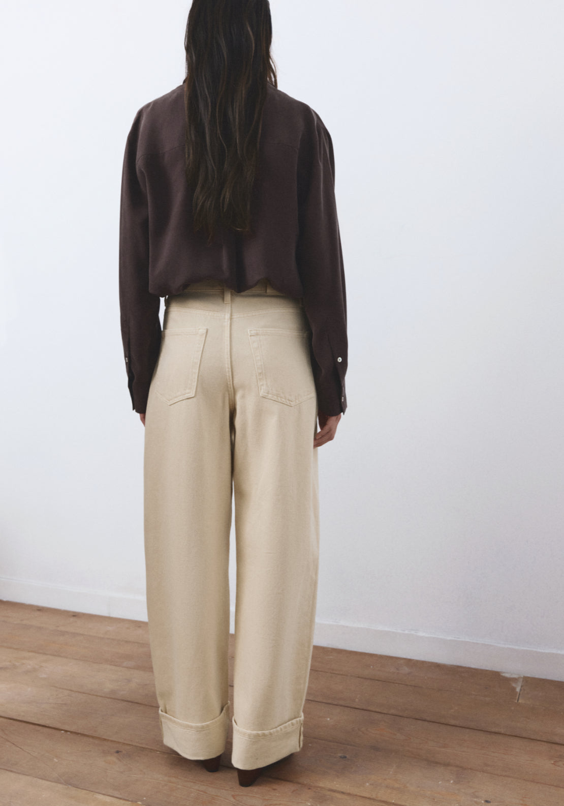 Mango Balloon Jeans Rolled-Up Hem - Yellow 2 Shaws Department Stores