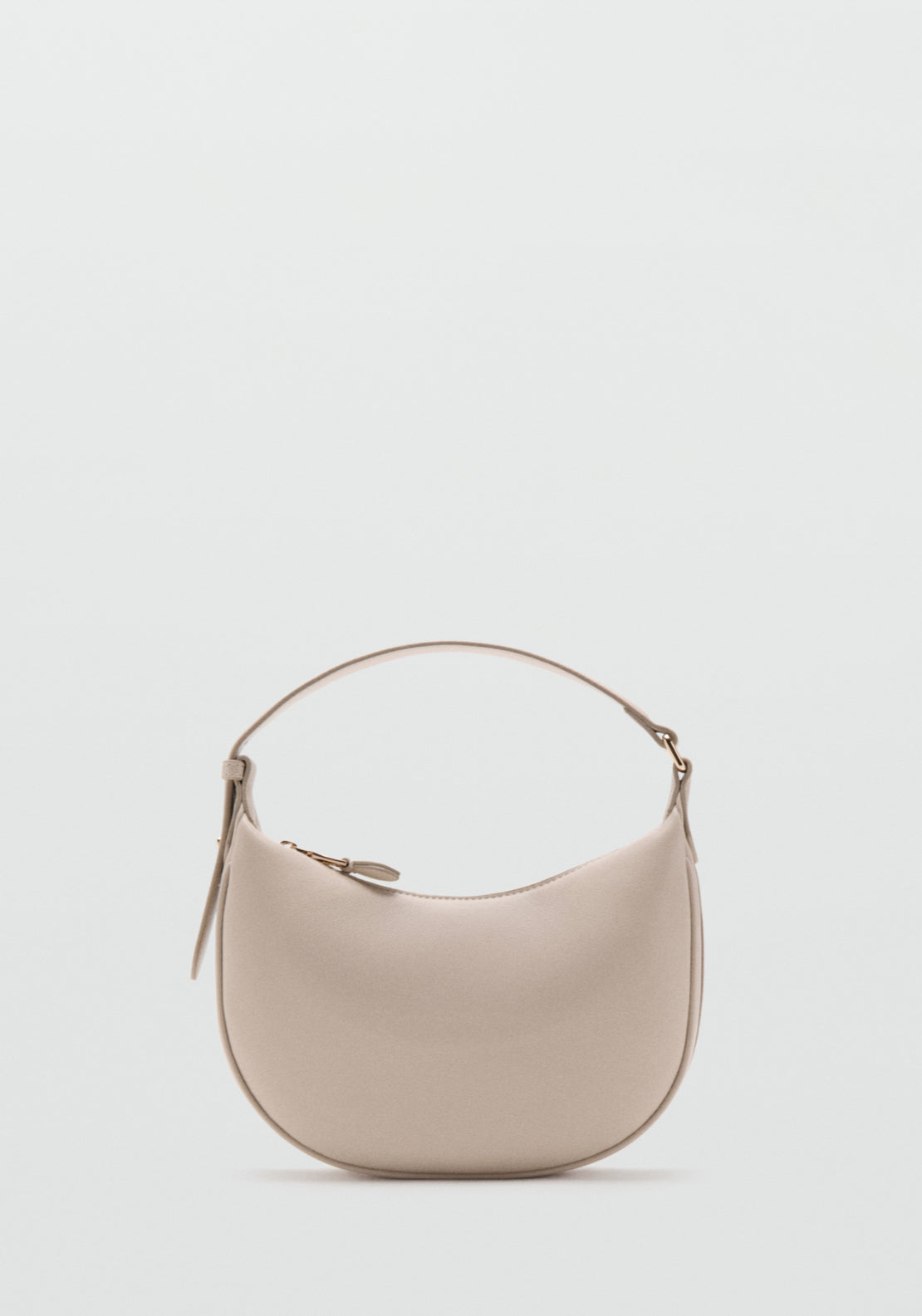 Oval Hand Bag - Cream