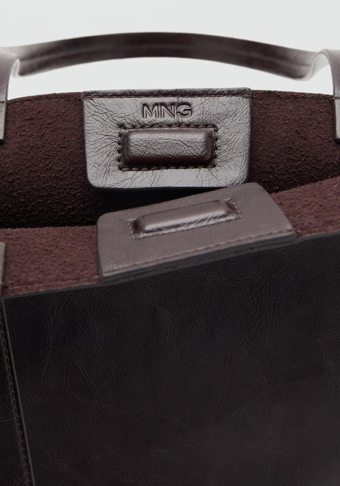 Large Shopper Bag - Brown