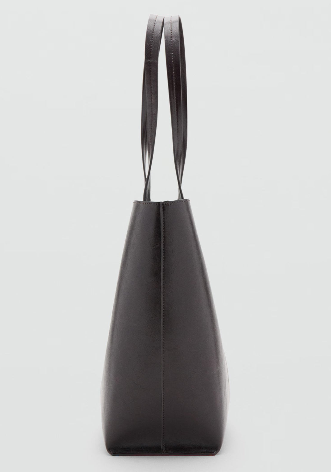 Large Shopper Bag - Brown