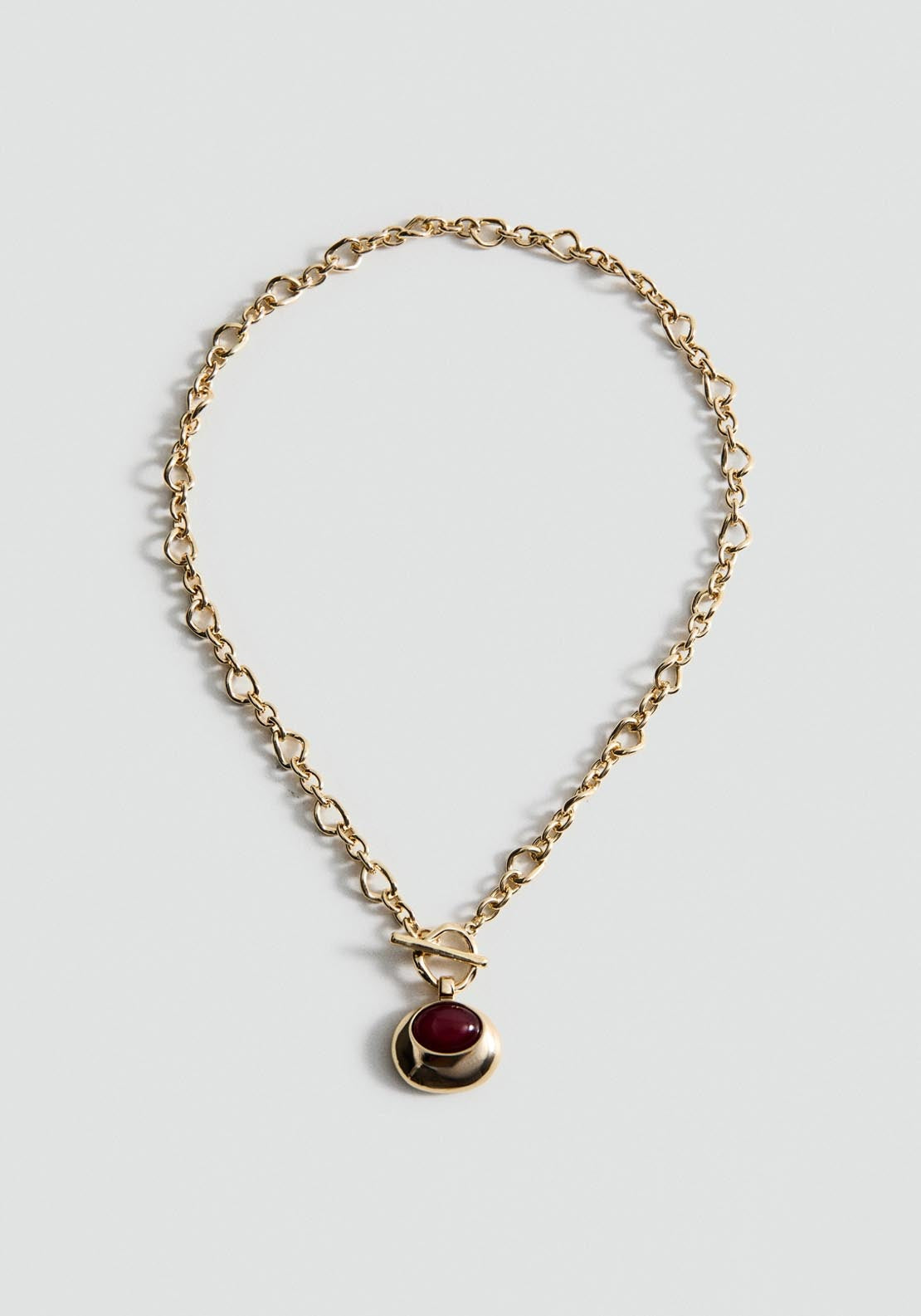 Necklace With Pendant - Gold