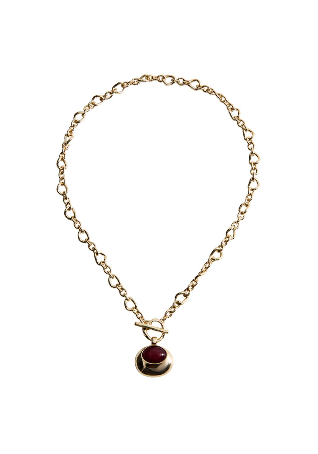 Necklace With Pendant - Gold