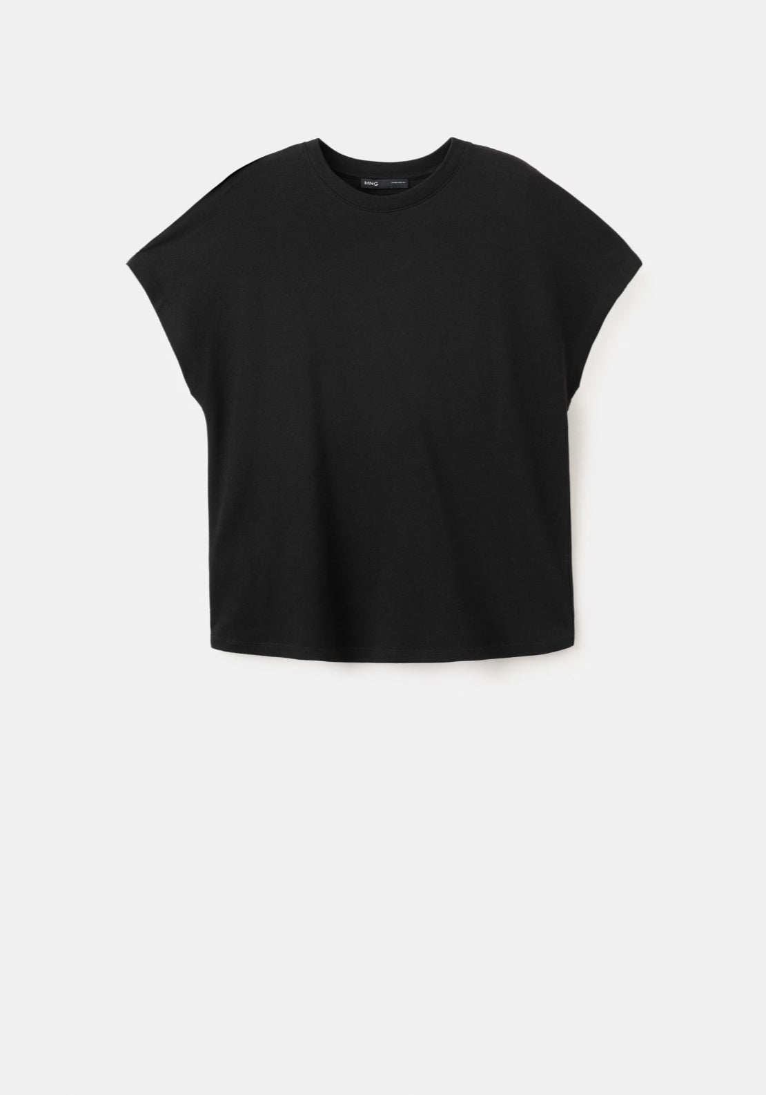 Short Sleeve Round Neck T-Shirt - White
